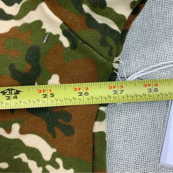 Sanctuary Men's Camo Pullover Hoodie Size XL